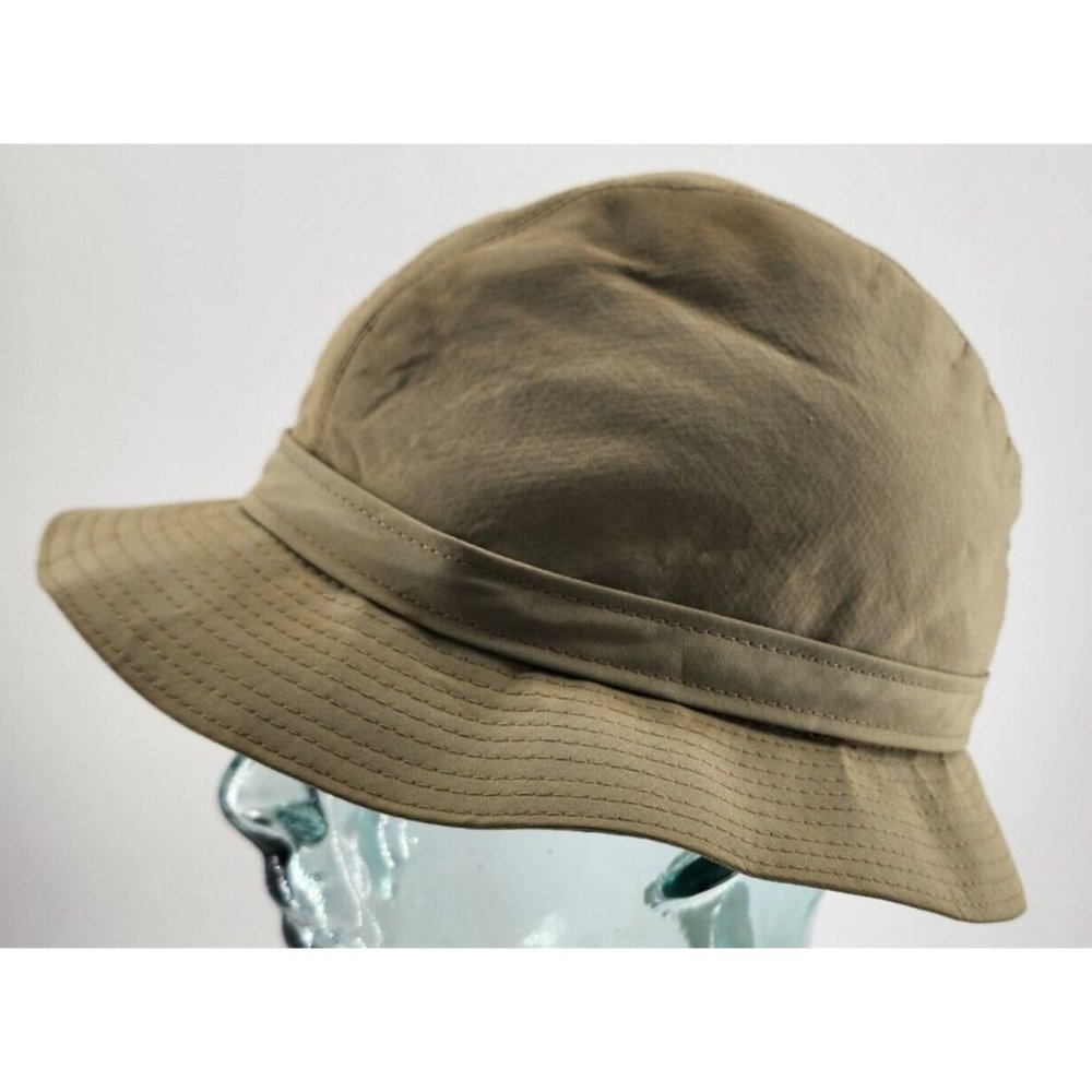 Burberry Women’s Classic Tan Fedora Bucket Hat Size 7.25 Nova Check SEE PICS - Picture 5 of 11